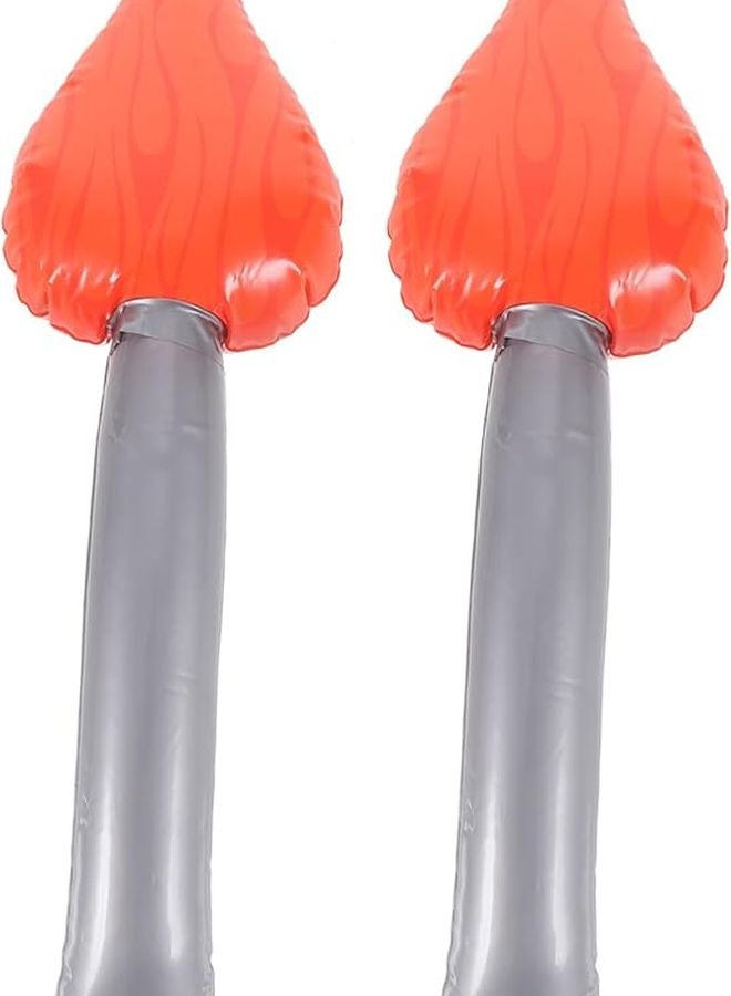 VANZACK 2 Pack Inflatable Torch Toys For Halloween Cosplay Outdoor Party Decorations - Image 1